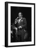 Lou Rawls, Royal Albert Hall, 1990-Brian O'Connor-Framed Photographic Print