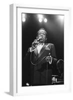 Lou Rawls, Royal Albert Hall, 1990-Brian O'Connor-Framed Photographic Print