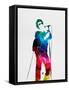 Lou Reed Watercolor-Lana Feldman-Framed Stretched Canvas