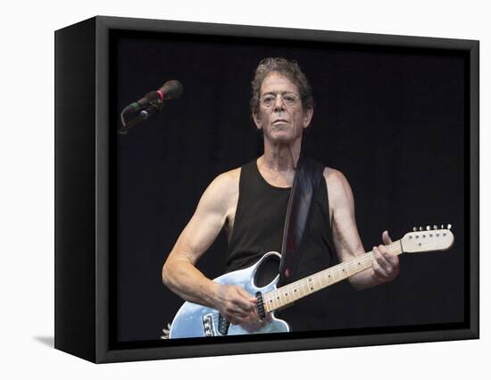 Lou Reed-null-Framed Stretched Canvas