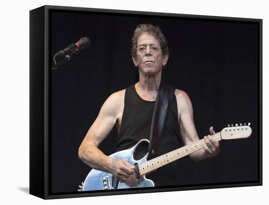 Lou Reed-null-Framed Stretched Canvas