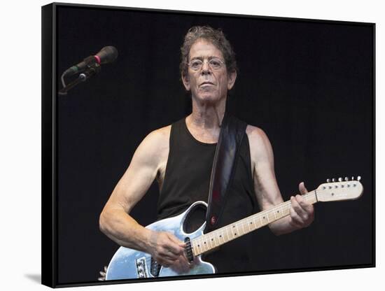 Lou Reed-null-Framed Stretched Canvas