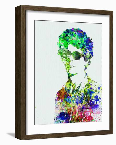 Lou Reed-Nelly Glenn-Framed Art Print