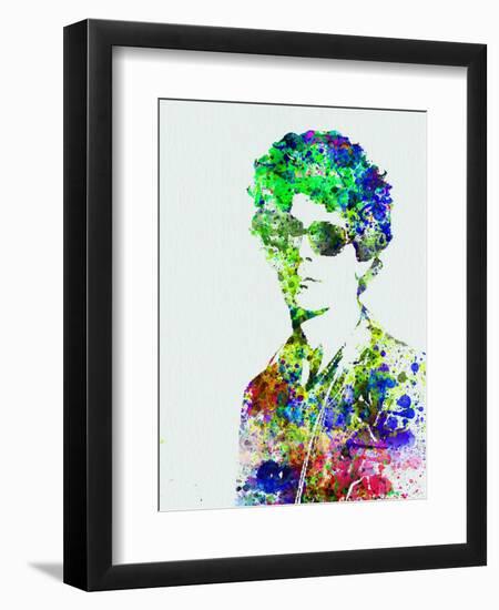 Lou Reed-Nelly Glenn-Framed Art Print