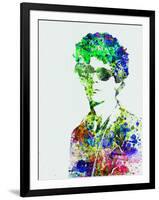 Lou Reed-Nelly Glenn-Framed Art Print