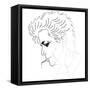 Lou Reed-Logan Huxley-Framed Stretched Canvas