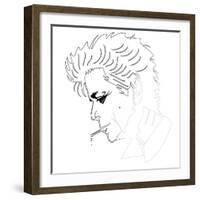 Lou Reed-Logan Huxley-Framed Art Print