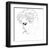 Lou Reed-Logan Huxley-Framed Art Print