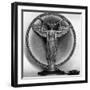 Loud Speaker for Victrola Radio Receiver-null-Framed Photographic Print