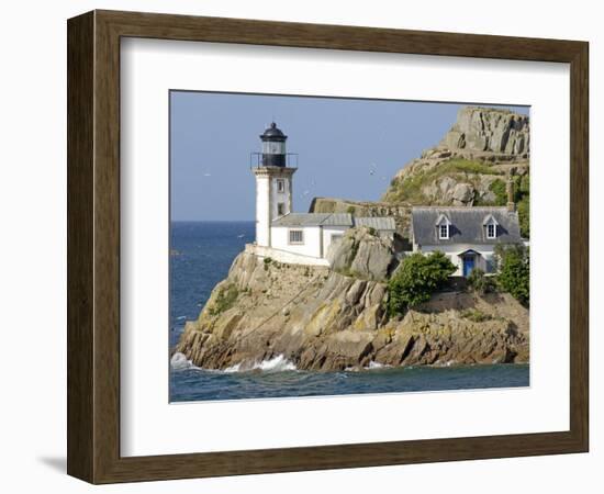 Louet Island, Morlaix Bay, North Finistere, Brittany, France, Europe-De Mann Jean-Pierre-Framed Photographic Print