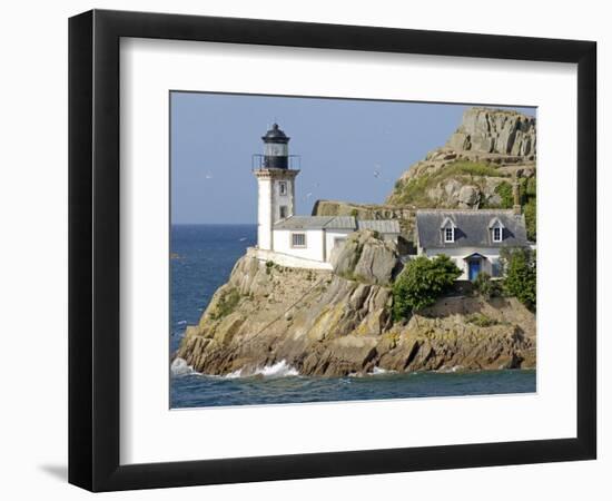 Louet Island, Morlaix Bay, North Finistere, Brittany, France, Europe-De Mann Jean-Pierre-Framed Photographic Print