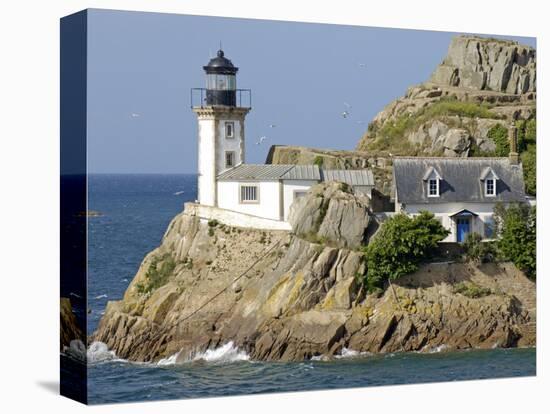 Louet Island, Morlaix Bay, North Finistere, Brittany, France, Europe-De Mann Jean-Pierre-Stretched Canvas