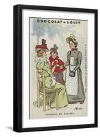 Loueuse De Chaises-Louis Borgex-Framed Giclee Print