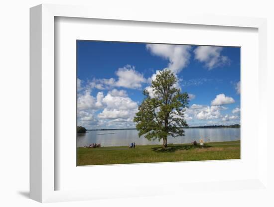 Lough Ennel from the Gardens of Belvedere House ,Mullingar County, Westmeath, Ireland-null-Framed Photographic Print