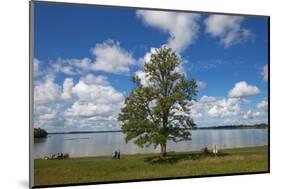 Lough Ennel from the Gardens of Belvedere House ,Mullingar County, Westmeath, Ireland-null-Mounted Photographic Print