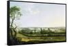 Lough Erne from Knock Ninney, with Bellisle in the Distance, County Fermanagh, Ireland, 1771-Thomas Roberts-Framed Stretched Canvas