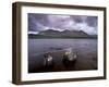 Lough Inagh and Bencorr, 710 M, Connemara, County Galway, Connacht, Republic of Ireland, Europe-Patrick Dieudonne-Framed Photographic Print