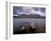 Lough Inagh and Bencorr, 710 M, Connemara, County Galway, Connacht, Republic of Ireland, Europe-Patrick Dieudonne-Framed Photographic Print