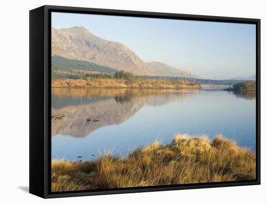 Lough Inagh at Dawn, Connemara, County Galway, Connacht, Republic of Ireland, Europe-Ben Pipe-Framed Stretched Canvas