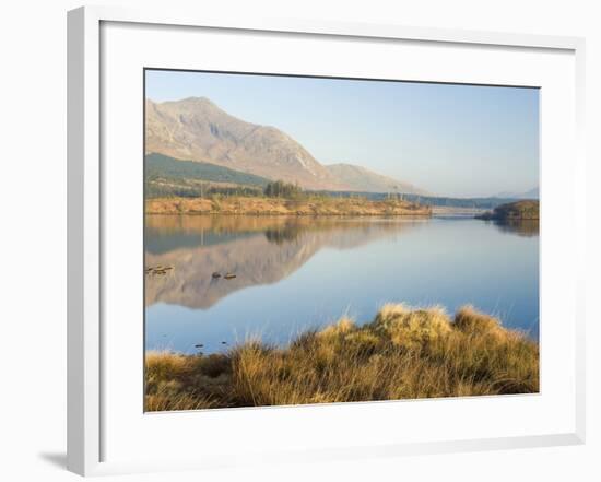 Lough Inagh at Dawn, Connemara, County Galway, Connacht, Republic of Ireland, Europe-Ben Pipe-Framed Photographic Print