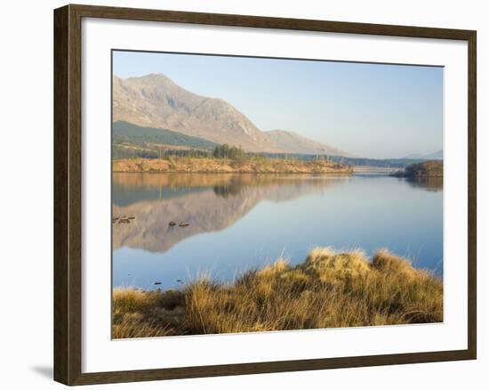 Lough Inagh at Dawn, Connemara, County Galway, Connacht, Republic of Ireland, Europe-Ben Pipe-Framed Photographic Print