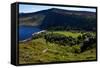 Lough Tay Below Luggala Mountain, County Wicklow National Park, Ireland-null-Framed Stretched Canvas