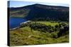 Lough Tay Below Luggala Mountain, County Wicklow National Park, Ireland-null-Stretched Canvas