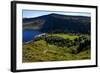 Lough Tay Below Luggala Mountain, County Wicklow National Park, Ireland-null-Framed Photographic Print