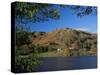 Loughrigg Tarn and Fell, Lake District National Park, Cumbria, England, United Kingdom-Roy Rainford-Stretched Canvas
