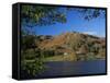 Loughrigg Tarn and Fell, Lake District National Park, Cumbria, England, United Kingdom-Roy Rainford-Framed Stretched Canvas