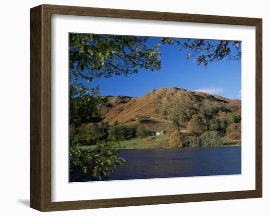 Loughrigg Tarn and Fell, Lake District National Park, Cumbria, England, United Kingdom-Roy Rainford-Framed Photographic Print