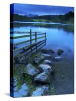 Loughrigg Tarn, Lake District National Park, Cumbria, England, United Kingdom, Europe-Jeremy Lightfoot-Stretched Canvas