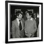 Louie Bellson and Buddy Rich at the International Drummers Association Meeting, 1978-Denis Williams-Framed Photographic Print