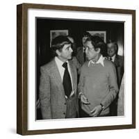 Louie Bellson and Buddy Rich at the International Drummers Association Meeting, 1978-Denis Williams-Framed Photographic Print