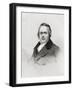 Louis Agassiz, Swiss-American Naturalist-F Croll-Framed Art Print