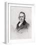 Louis Agassiz, Swiss-American Naturalist-F Croll-Framed Art Print