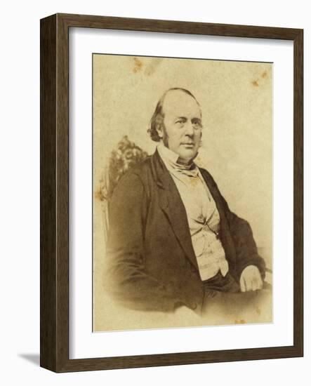 Louis Agassiz, Swiss-American Polymath-Science Source-Framed Giclee Print