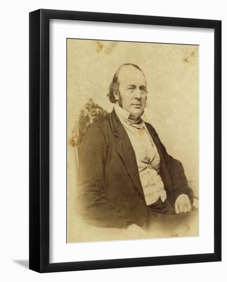 Louis Agassiz, Swiss-American Polymath-Science Source-Framed Giclee Print