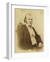 Louis Agassiz, Swiss-American Polymath-Science Source-Framed Giclee Print