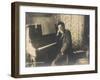 Louis-Albert Bourgault-Ducoudray French Composer and Musicologist-Henri Manuel-Framed Photographic Print