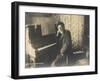 Louis-Albert Bourgault-Ducoudray French Composer and Musicologist-Henri Manuel-Framed Photographic Print