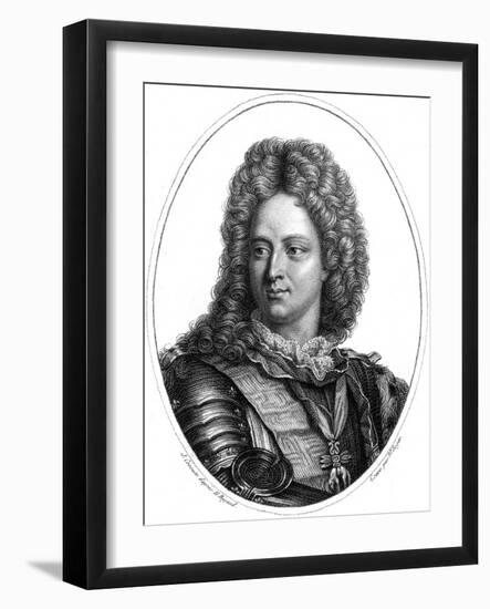 Louis Alex. de Bourbon-Hyacinthe Rigaud-Framed Art Print