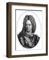 Louis Alex. de Bourbon-Hyacinthe Rigaud-Framed Art Print