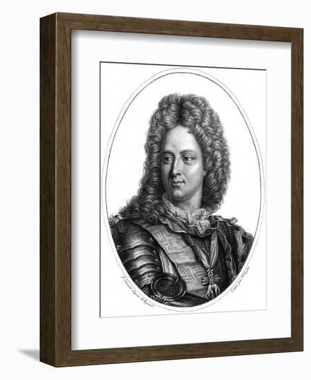 Louis Alex. de Bourbon-Hyacinthe Rigaud-Framed Art Print