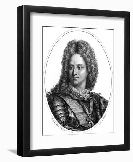 Louis Alex. de Bourbon-Hyacinthe Rigaud-Framed Art Print