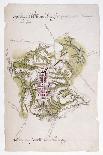 Williamsburg: Map, 1781-Louis Alexandre Bertheir-Giclee Print