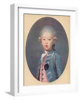 'Louis-Antoine d'Artois Duke of Angouleme', c1785-Joseph Boze-Framed Giclee Print