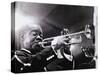 Louis Armstrong (1900-71)-American Photographer-Stretched Canvas