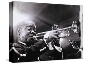 Louis Armstrong (1900-71)-American Photographer-Stretched Canvas