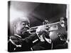 Louis Armstrong (1900-71)-American Photographer-Stretched Canvas